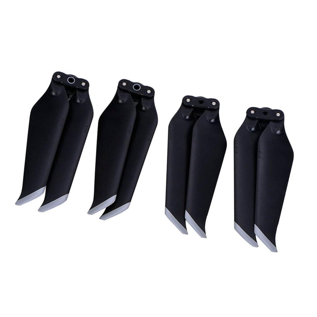 2 Pairs Quick Release Propellers Spare Parts Fit for DJI MAVIC 2 PRO   ZOOM (Grey Edges)