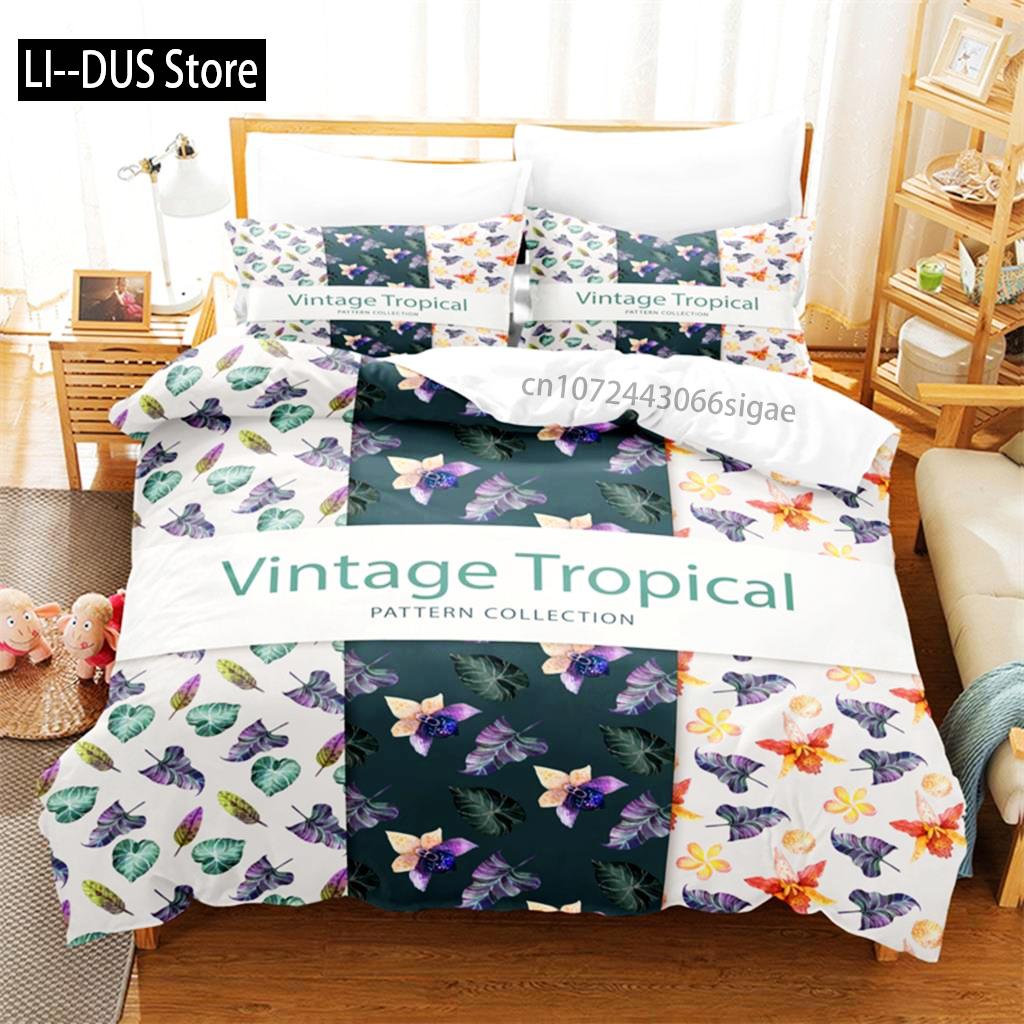 

Beautiful Butterfly Bedding Set Duvet Cover Set 3d Bedding Digital Printing Queen Size Bedding Set Fashion Design EU Single(135*200cm)3pcs