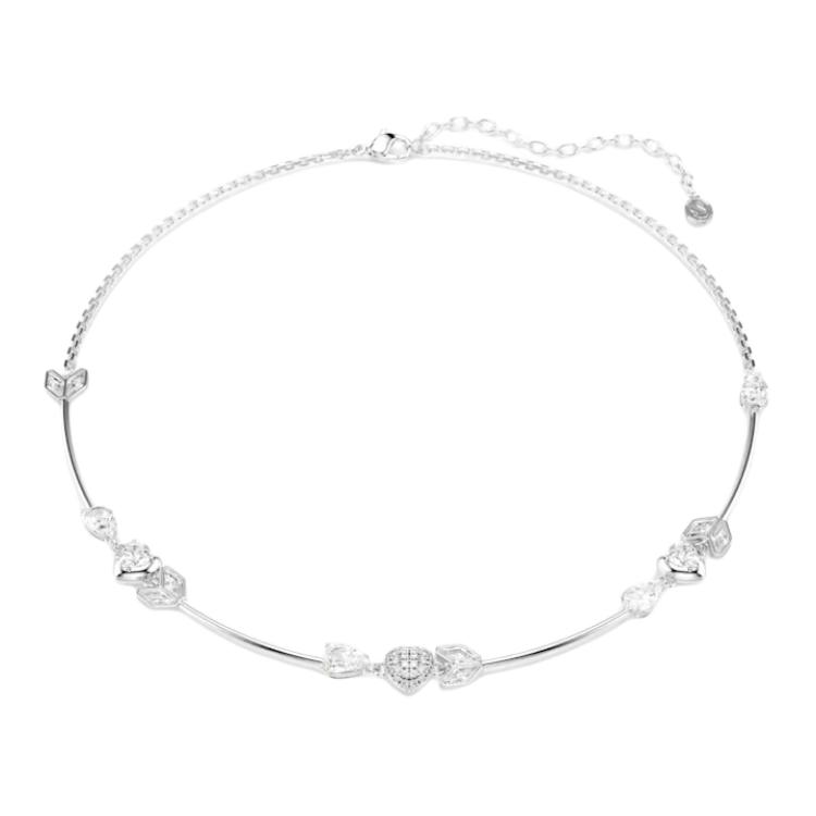 

Swarovski Idyllia Heart And Arrow Design Cubic Zirconia Necklace Unisex necklace White 5743411 Box (Random Color)