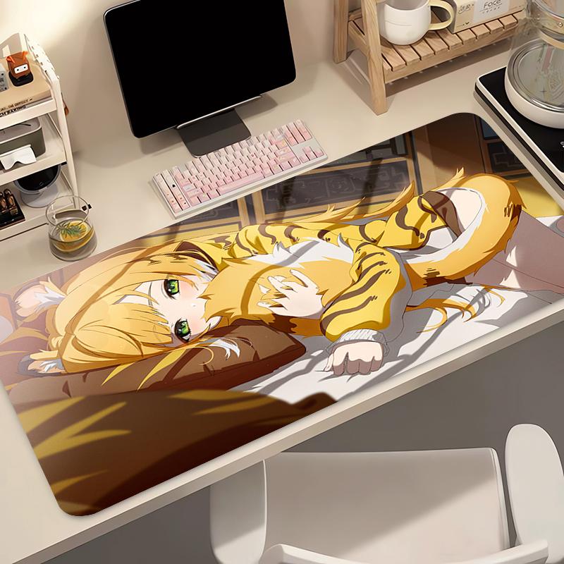 Keyboard Pad Zenless Zone Zero Ju Fufu Mouse Pad Kawaii Anime Girl Desk Mat PC Gamer ZZZ Mousepad Office Carpet Home Table Pad