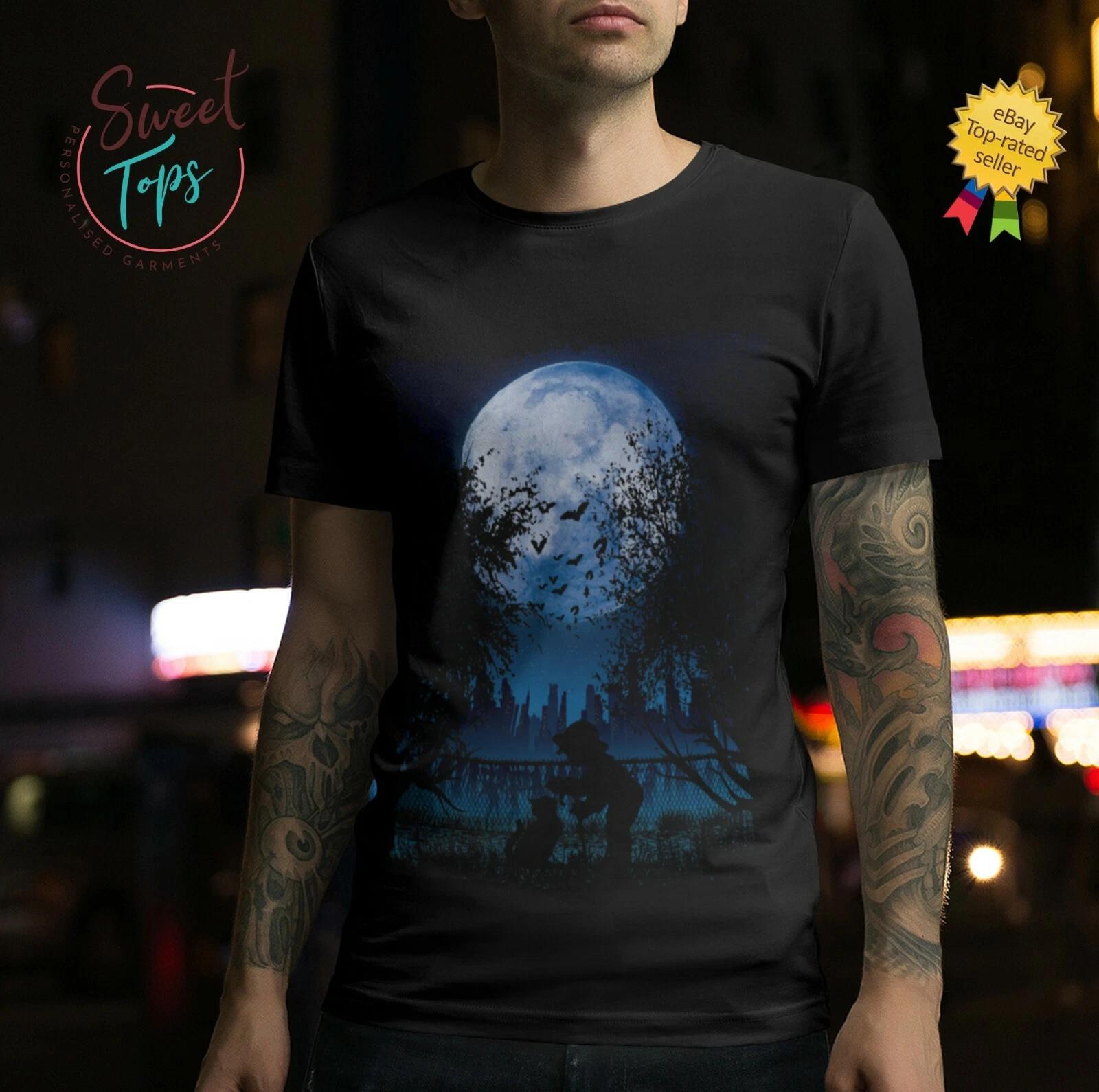 SKY NIGHT MALE ADULTS BLACK SHORT SLEEVE T shirt | NOVELTY | GIFT 3XL