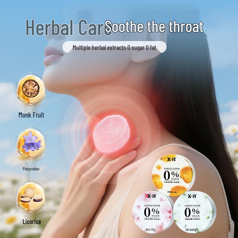 I'MINT Sugar-Free Herbal Throat Lozenges