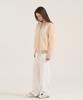 LEVHEARTED Ostinato Banding Wide Pants - White