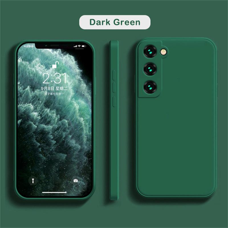 Square Liquid Silicone Phone Case for Samsung Galaxy A16 A26 A36 A56 5G Matte Soft Anti Drop Back Cover Fundas