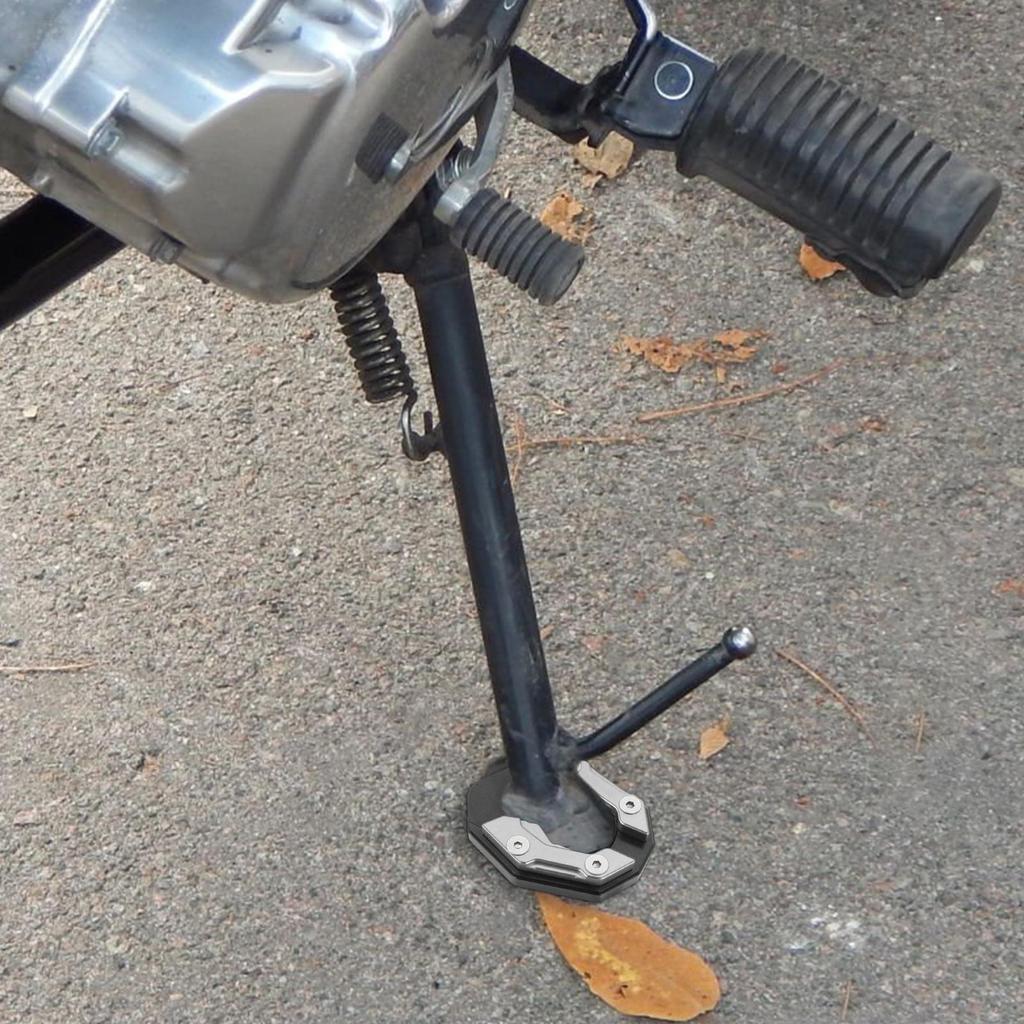 Motorcycle Kickstand Pad Motorcycle Kickstand Extension Pad Motorcycle Kickstand Extension Support Plate Foot Side Stand