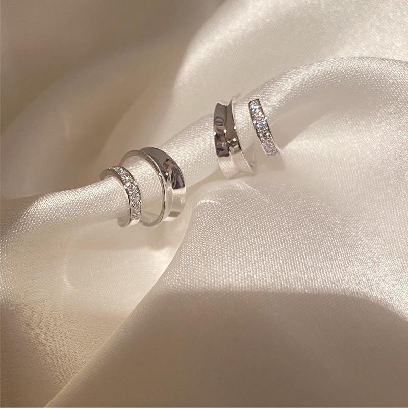 

Корейские высококачественные серьги-полукруги класса люкс - элегантный ароматный стиль