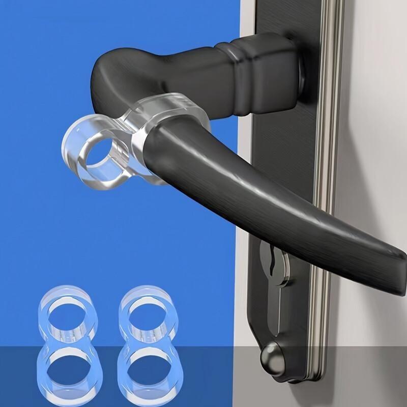 1pc Premium Soft Durable Shock-Absorbing Door Stopper Rings | Quiet, Easy-To-Install, Suitable for Home Office Door Protection Use