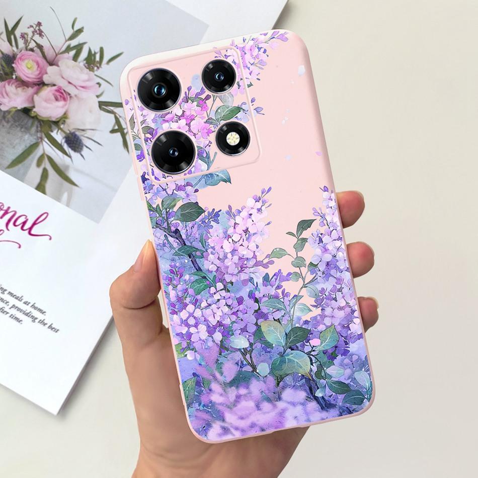 Fashion Moon Pattern Case For Infinix Note 30 Pro 30i 30 2023 Candy Color Soft Silicon Bumper For Infinix Note30 30Pro Note30i