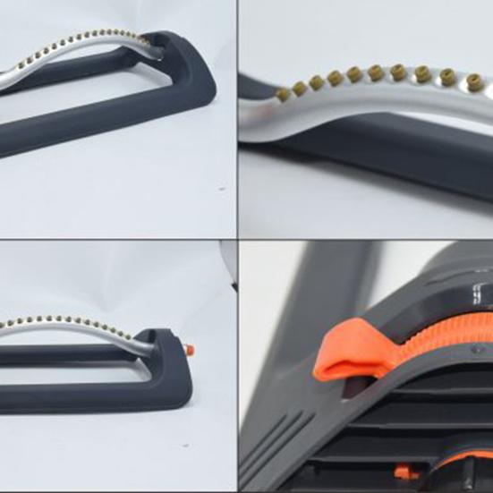 Garden Sprinkler Water-saving Auto 180 Degrees Rotation 19-hole Spout Lawn Covers Watering Automatic Swing Sprinkler Home Supply