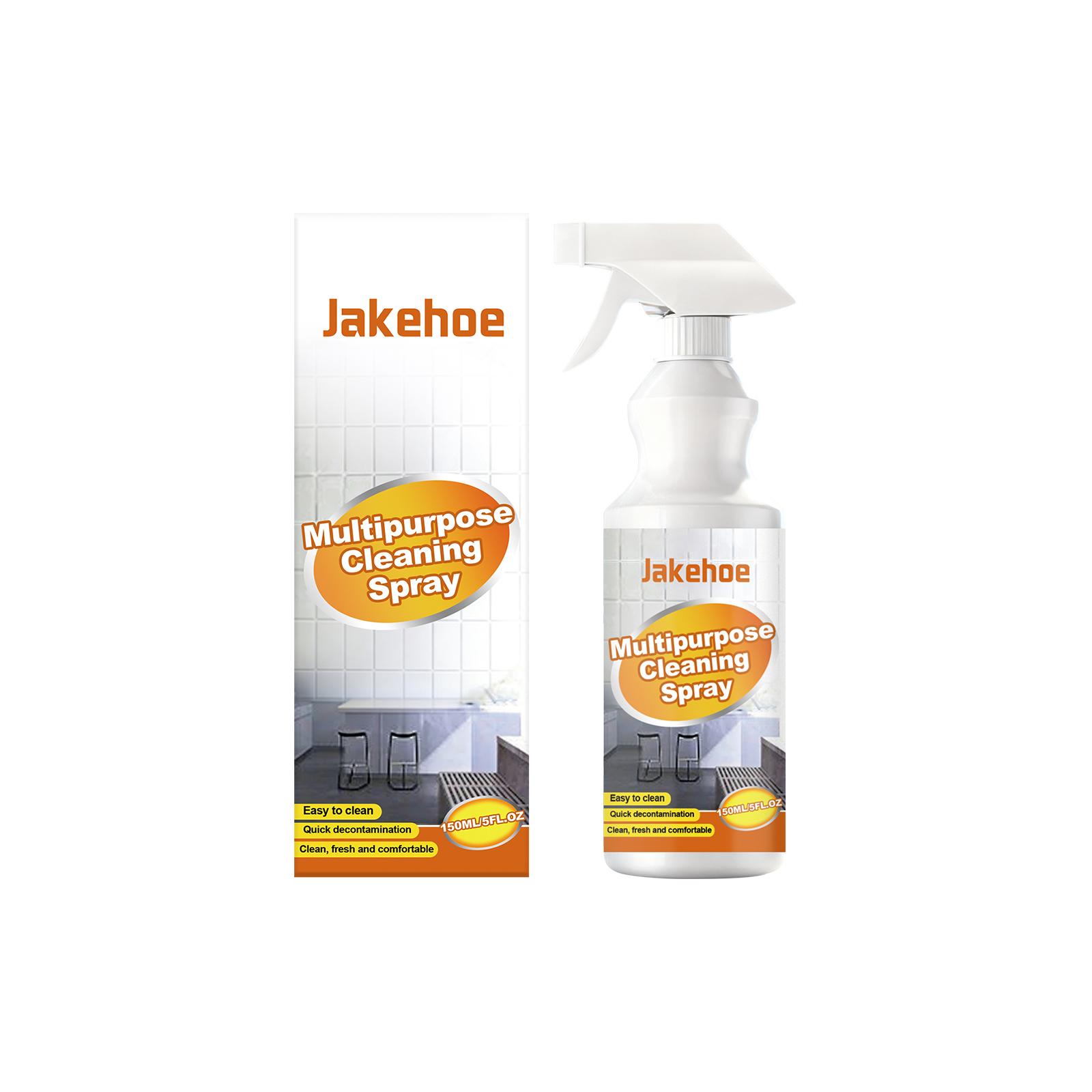 Jakehoe Household cleaning spray Cleans oil stains and dirt, gives kitchen appliances a clean shine, cleaning spray 150ml