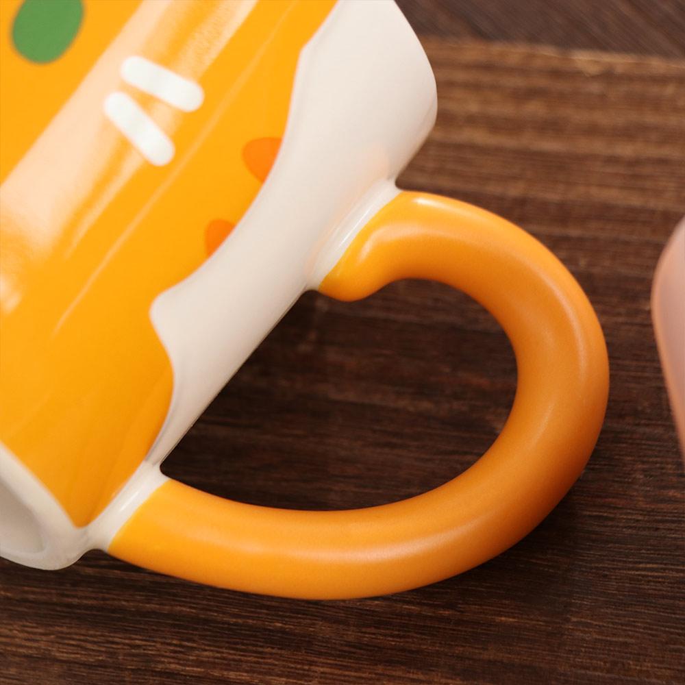 Kreativer Stil Katzen-Kaffeebecher Niedliches Design Milchbecher Trinkbecher Frühstücksgebrauch