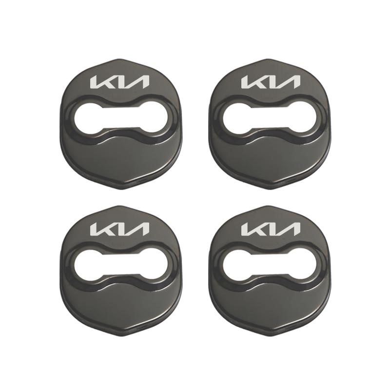 Car Styling Car Door Lock Covers stikcer Case for Kia Rio Ceed Sportage Cerato Soul Picanto auto Accessories sticker accessaries