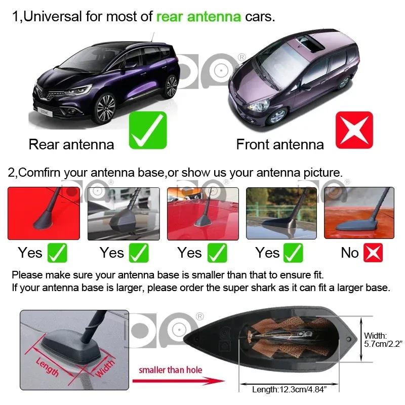 Universal New Shark Fin Antenna Auto Car Radio Aerials Strong Signal Piano Paint For TOYOTA Rav 4 I II III IV V Corolla Avensis