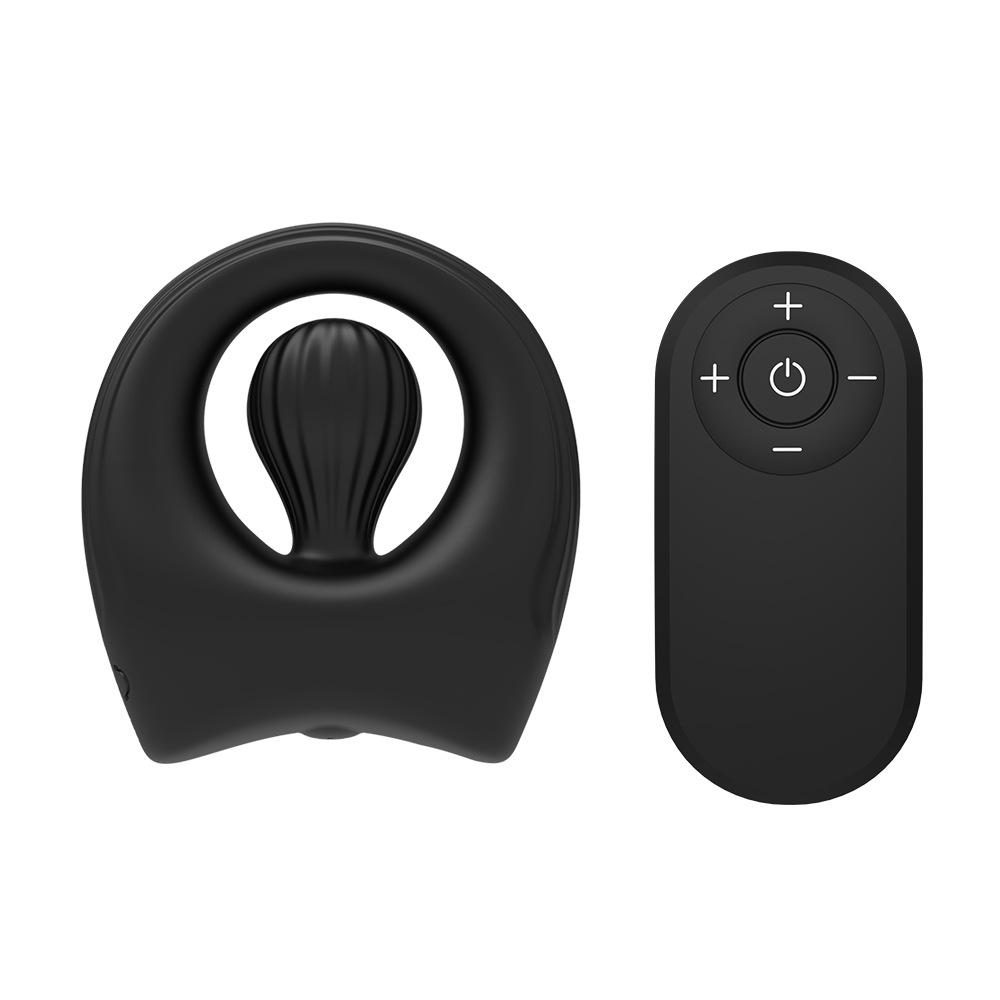 Vibrating Cock Ring with 360° Adjustable Beads Clitoral Stimulator,Penis Ring Vibrator Soft Material 8 Vibrations Penis Ring Adult Sex Toys