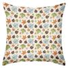 1 pieces -2D flat printing Colorful Leaf Pattern Decorative Throw Pillow Covers Polyester pillowcase sofa decorative cushion cov