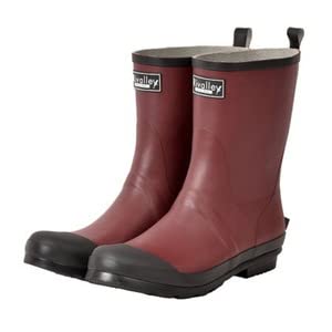 Soushin Fishing Boots RL Short Rain Boots Burgundy LL