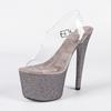 Women's Roman Fish Mouth High Heels - Waterproof Nightclub Shoes with Outer Heel, Sexy Party Dress Pumps