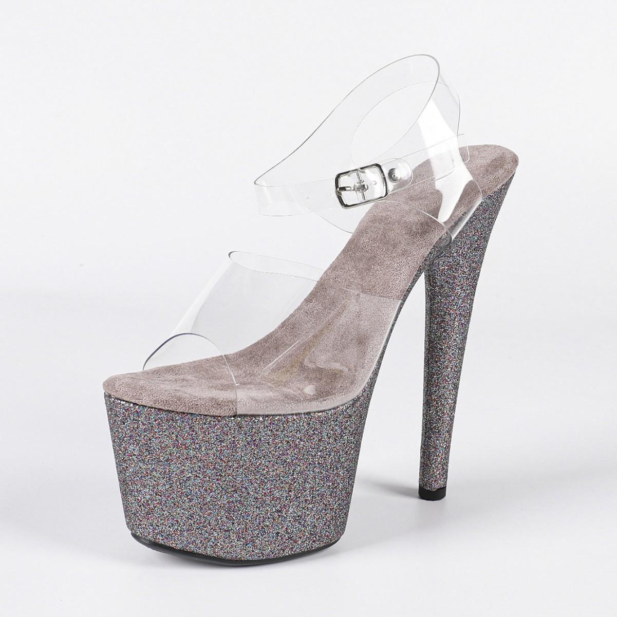 

Women s Roman Fish Mouth High Heels - Waterproof Nightclub Shoes with Outer Heel, Sexy Party Dress Pumps 43 коричневый