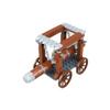 Rome Broken Wooden Cart Building Block Assembly Minifigures Capture Century Model Small Particles Assembly Toys