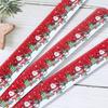 12pcs Christmas Santa Claus Papa Circle Bracelet Christmas Decor for Home 2026 Favor Gift Xmas Ornament Navidad Noel New Year