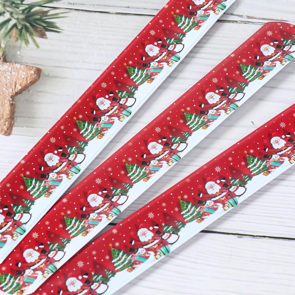 12pcs Christmas Santa Claus Papa Circle Bracelet Christmas Decor for Home 2026 Favor Gift Xmas Ornament Navidad Noel New Year