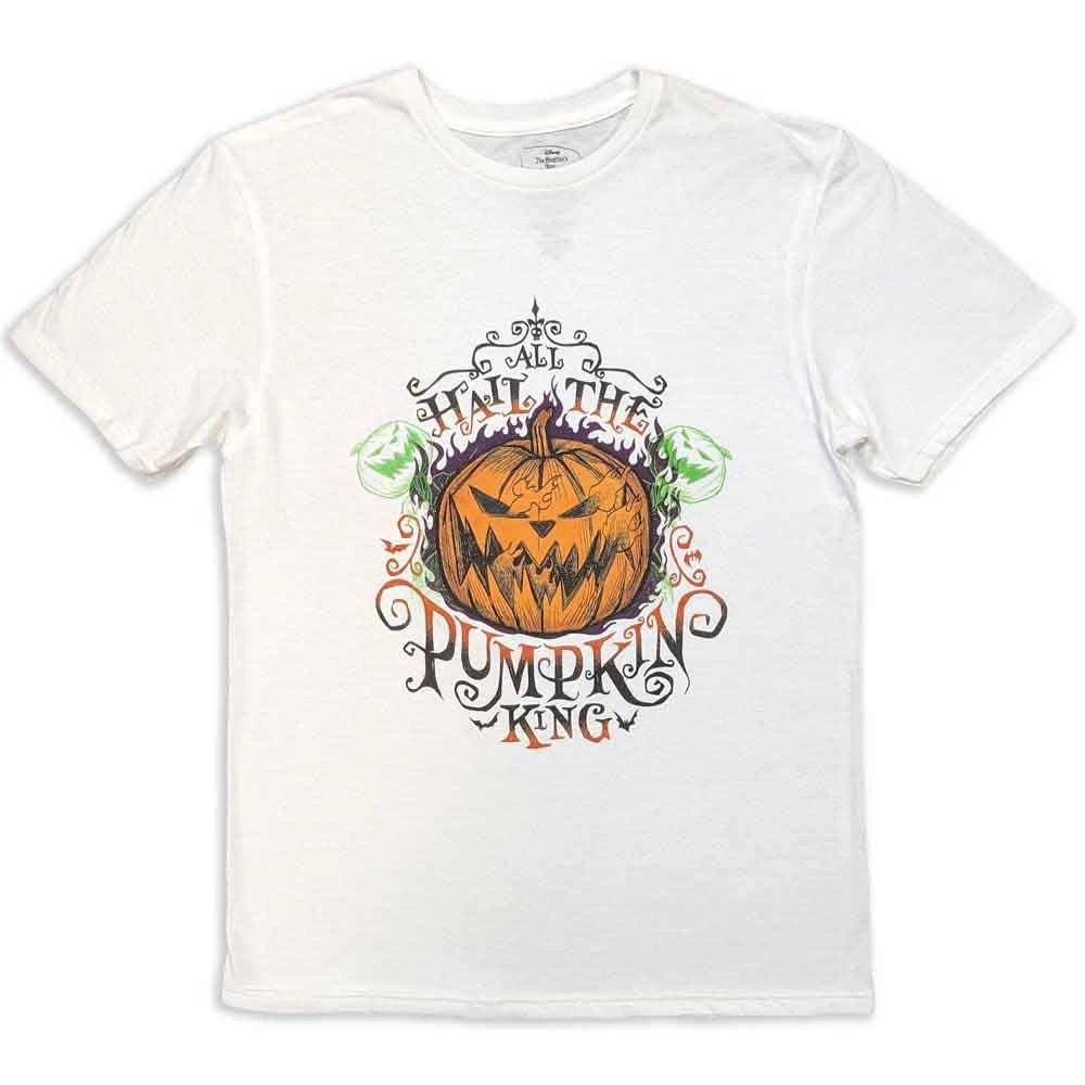 Nightmare Before Christmas T Shirt All Hail new Official Mens White XL