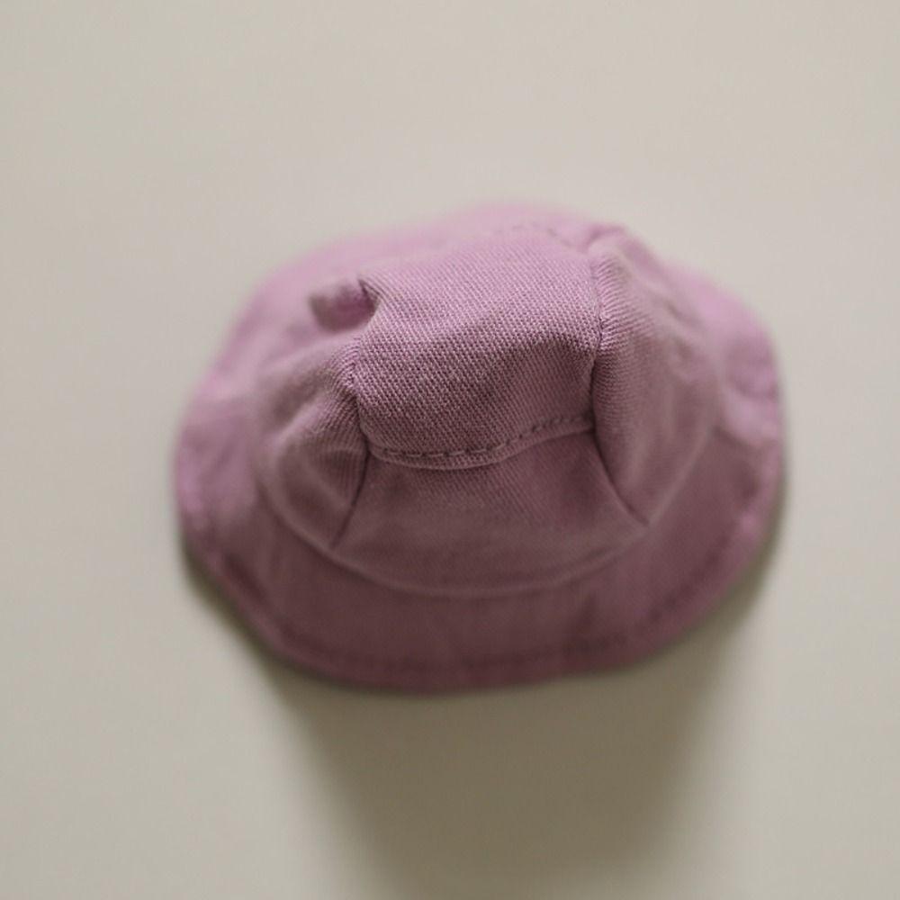 

Cute Cotton Dolls Hat Candy Color Animal Wear Caps for 10cm Cotton Dolls/For Plush Doll 8