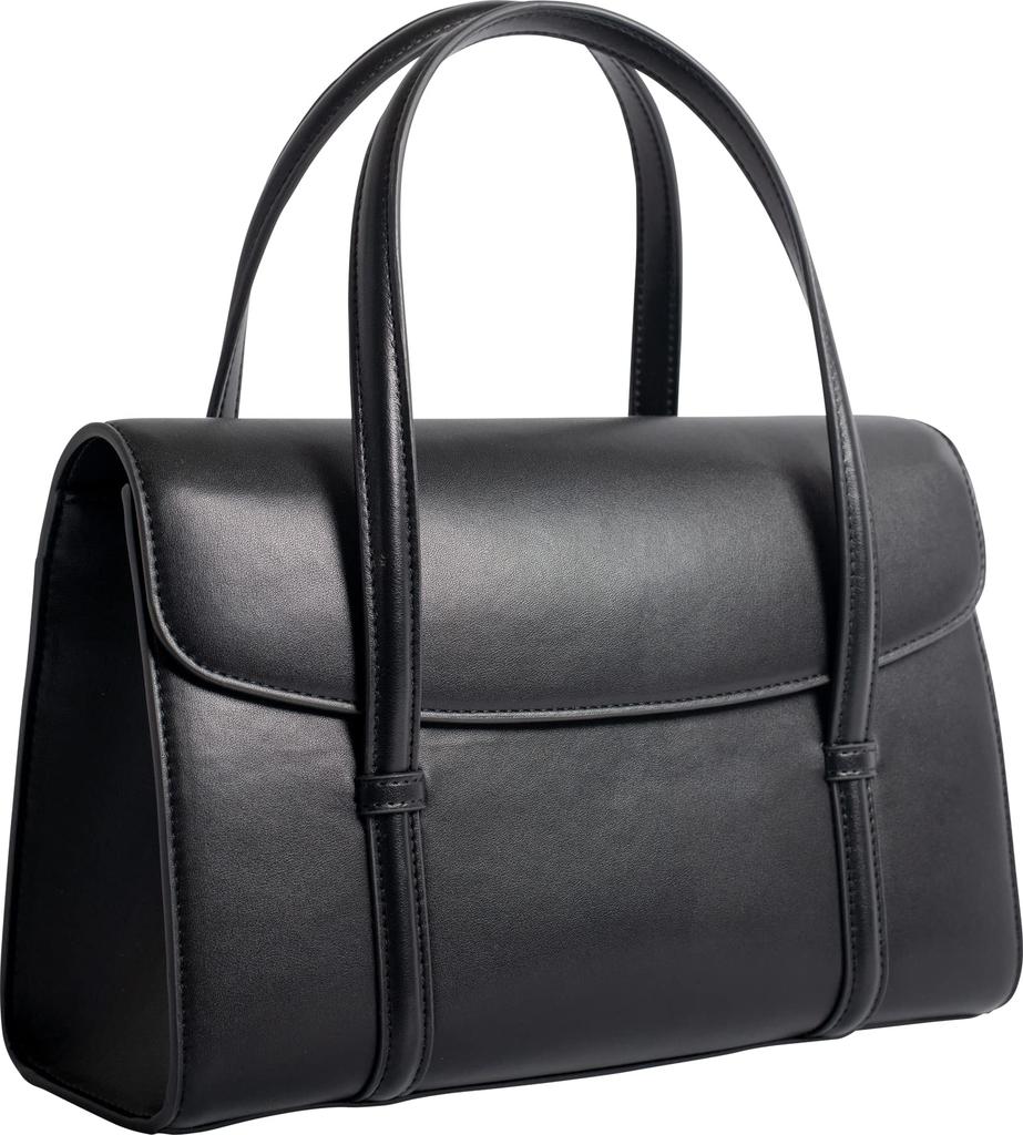 MALTA Formale Tasche, Groß, Schwarz, Rindsleder, Geeignet für Hochzeiten, Beerdigungen, Einweihungszeremonien, Abschlussfeiern und andere Zeremonien. Perfekt für