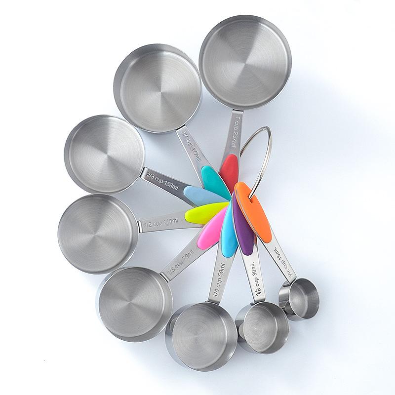 Measuring Cup Stainless Steel Baking Measuring Spoon Household Measuring Spoon Scale Household Baking Measuring Cup