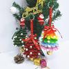 DIY Handmade Car-Mounted Christmas Tree Pendant for Festive Door and Scene Decoration