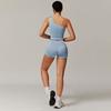 JYL Brushed Yoga Set Casual Comfortable Running Outfit