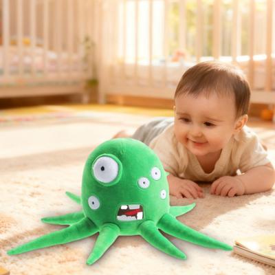 Wobbly Life Plush Toy Cartoon Octopus Character Stuffed Animal Soft PP Cotton Doll for Kids And Game Fans