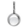 (34 cm) - Pentole Agnelli Professional Aluminum 3 mm Frying Pan for Stir Fry with Tubular Handle 34 cm silver
