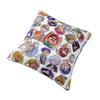 Saiki K Full Set Square Pillow Case Cushion Cover Fashion Polyester Decorative Pillowcase for Car
