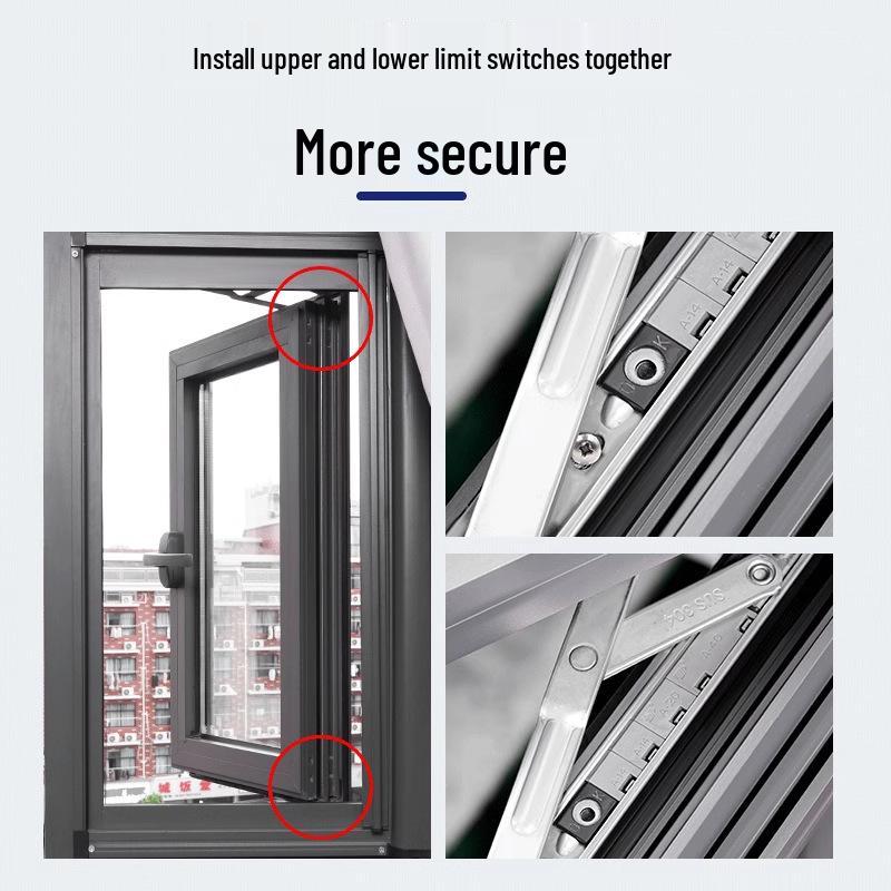 Blokada pozycyjna i blokada do drzwi i okien przesuwnych