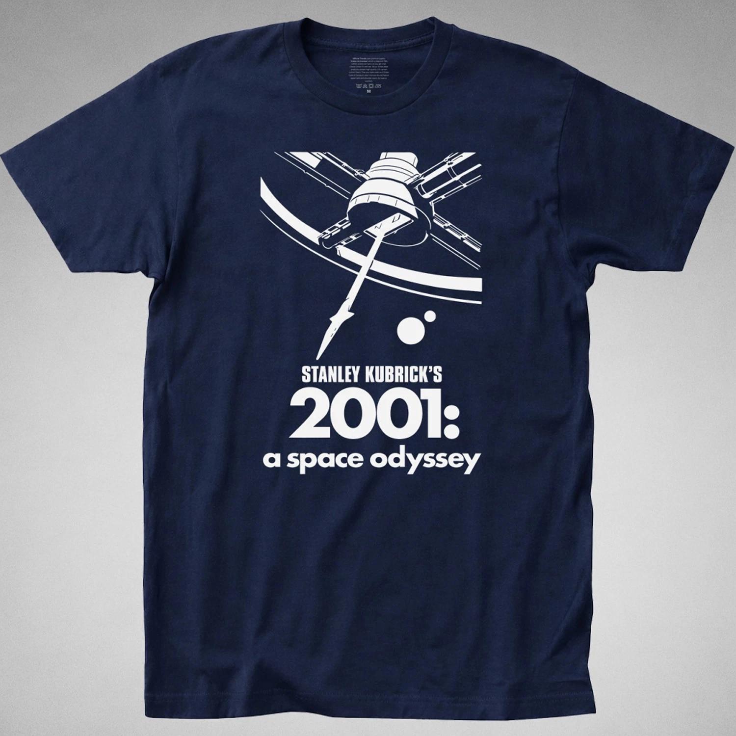 2001 T-SHIRT A Space Odyssey stanley kubrick movie hal 9000 space nasa shining S