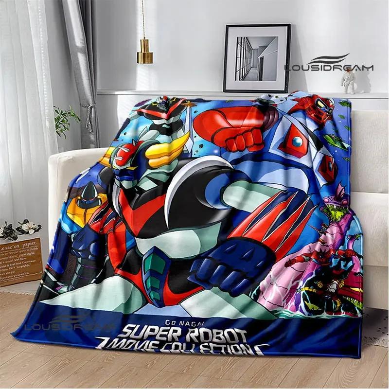 UFO ROBO GRENDIZER GOLDORAK printing blanket thin blanket anime blanket Picnic blanket birthday gift