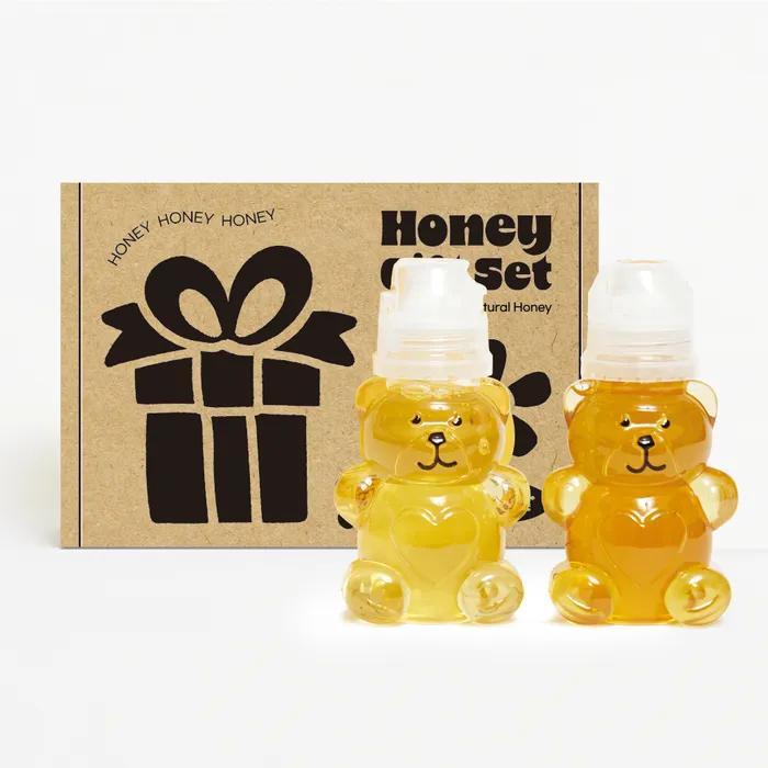 [Honey Gift] Honey Bear 2-piece Set