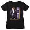 Damen Luther Vandross Lila Anzug Musikhemd