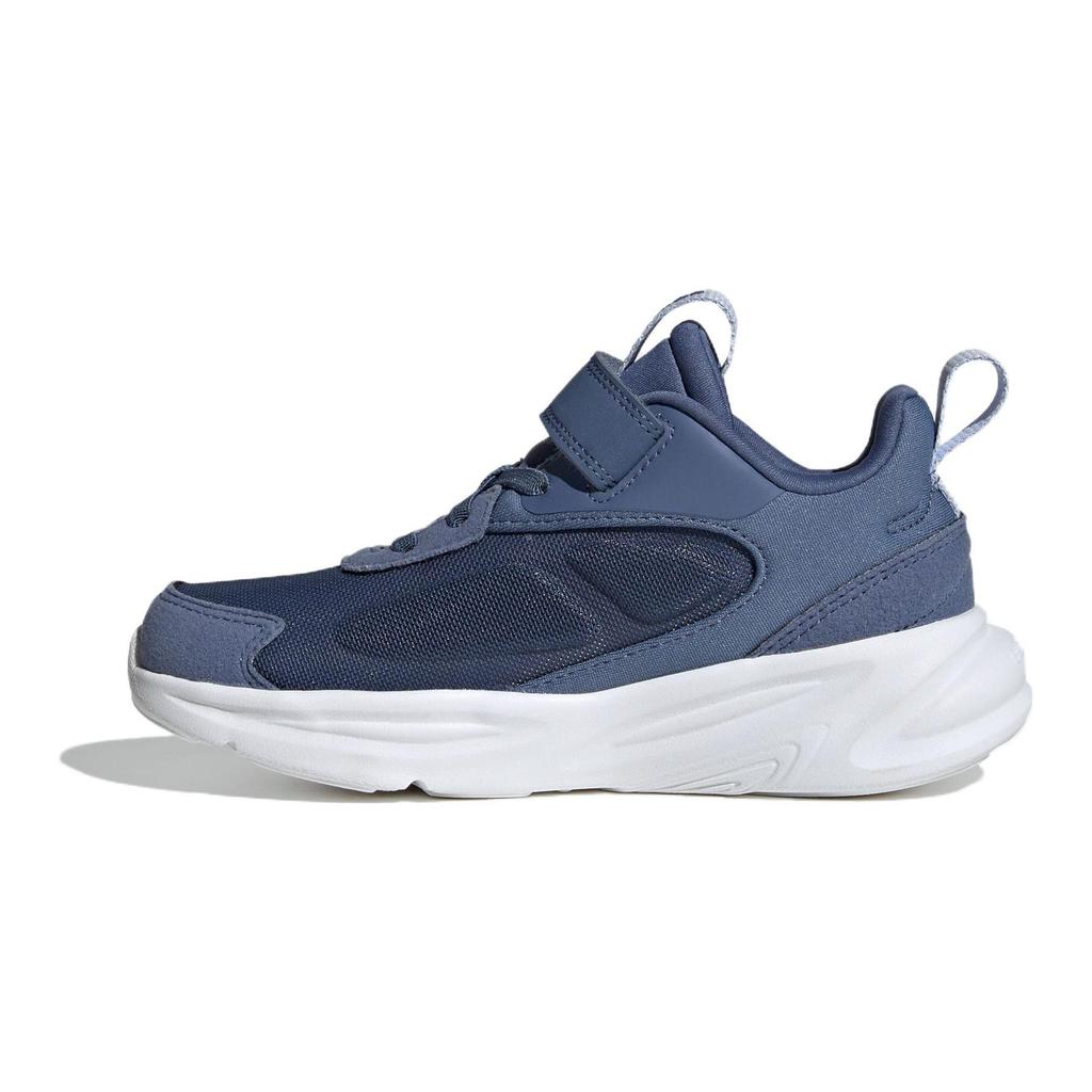 Adidas Galaxar Running Comfortable Versatile Non-Slip Durable Low-Top Casual Shoes Kids Sneakers Blue ID2298