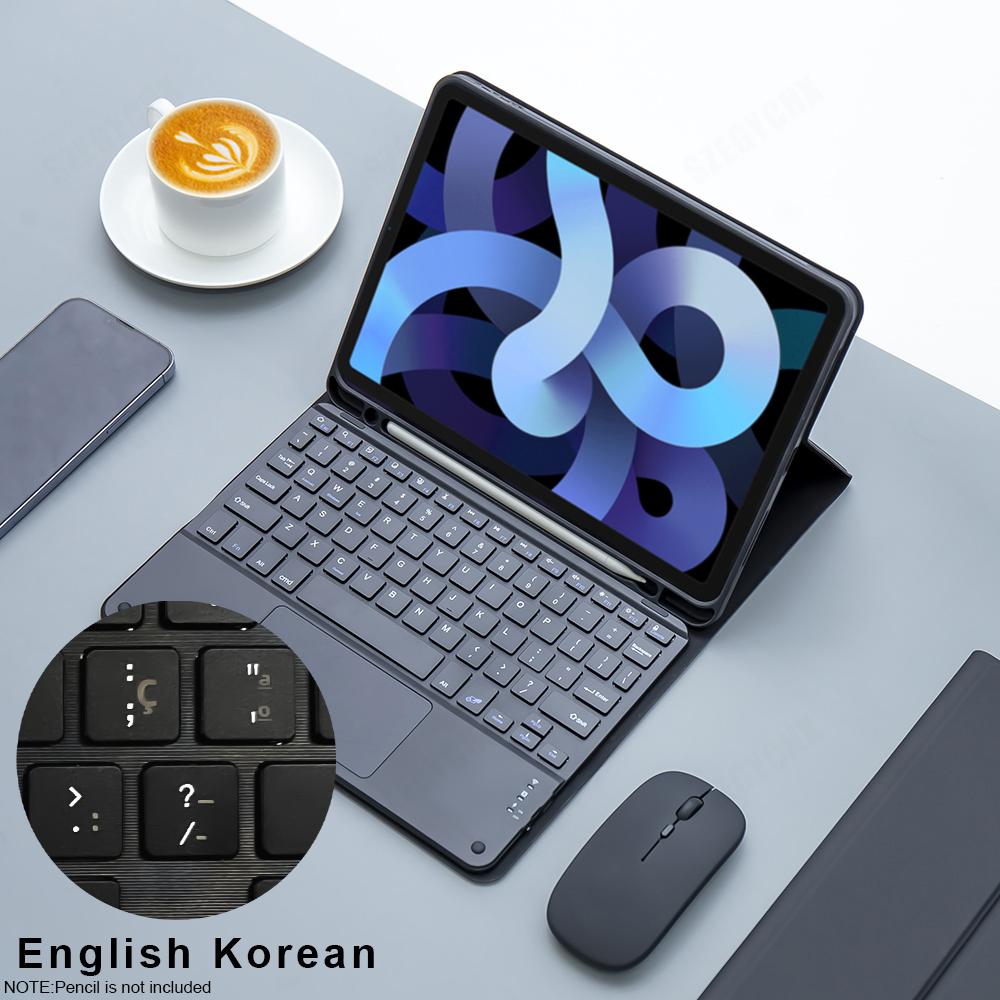 

Чарівна клавіатура Бездротова миша для iPad 9-го покоління Чохол 2025 iPad 10.2 7-го 8-го покоління Обкладинка iPad Pro 11 2025 10-го Air 5/4 Funda 10.2 7th 8th 9th Gen