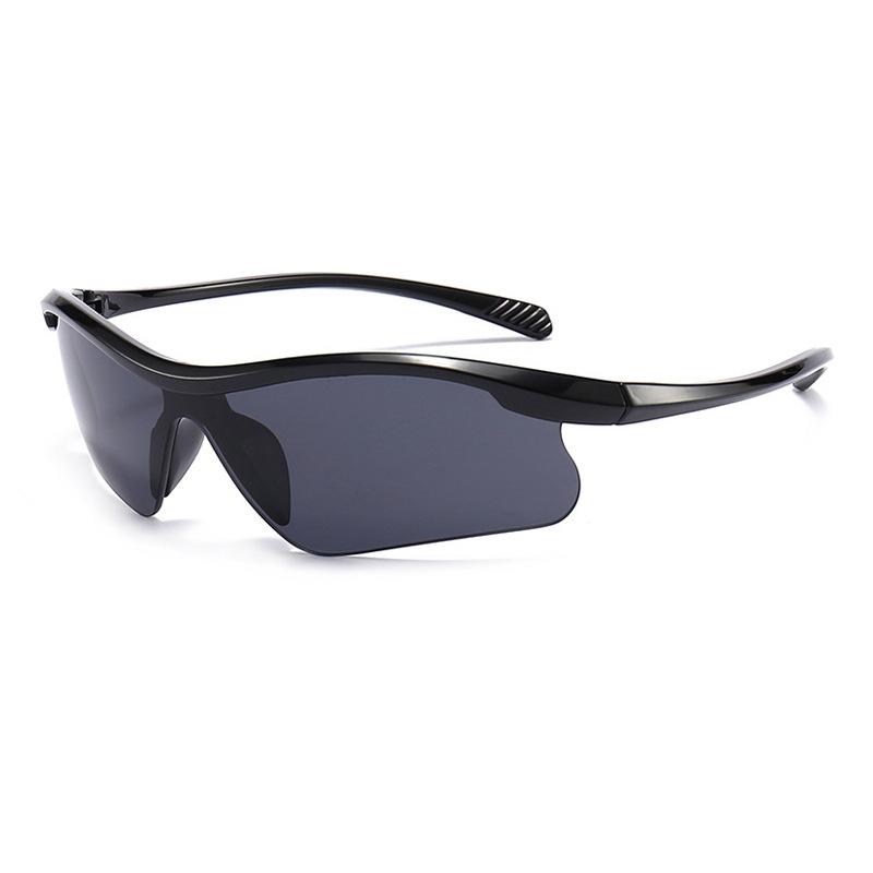 

Personalized millennial style punk sunglasses UV400 outdoor UV protection windproof cycling glasses women s tide sunglasses