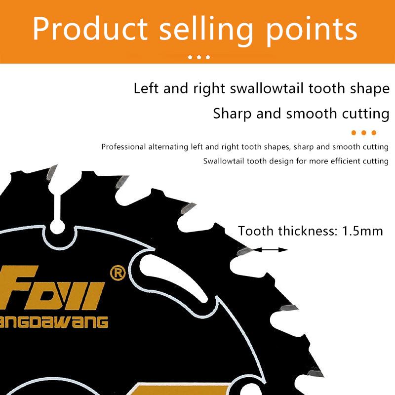 1Pc Energy Efficient Lithium Wood Cutting Saw Blades Woodworking Carpentry Specific Alloy Energy Saving Lithium Saw Blades