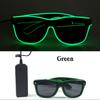 Hot Sale Luminous Neon Glasses With Lights LED Eyeglasses Bar Rave Parties Props Glowing Glasses Festival Club Supplies