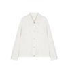 PRASE Women's Spring Luxury White Lapel Jacket