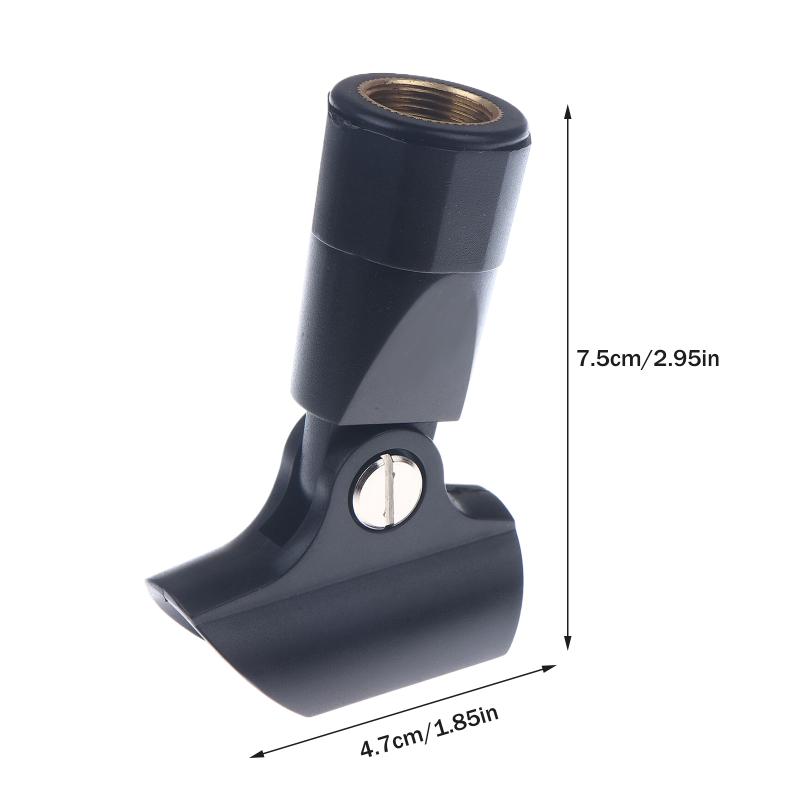 

1PCS Sturdy Instrument Microphone Clamp Holder Easy Install Condenser Microphone Clip Stand Accessories For Violin