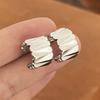 BF CLUB 925 Sterling Silver Wave Earrings For Women Girl Sexy Fashion Trendy Jewelry Gift Party Wedding pendientes mujer