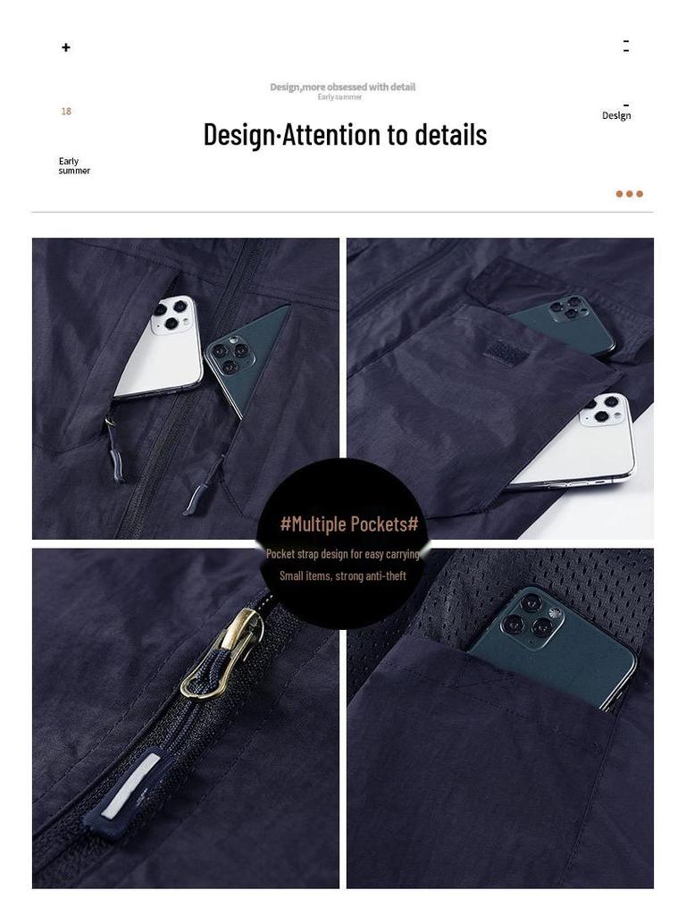 Men's Outdoor Quick-Dry Multi-Pocket Fishing & Photography Vest