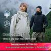 Unisex Alternative Down Storm Jacket: Windproof, Waterproof, and Rainproof for Trekking and Mountaineering