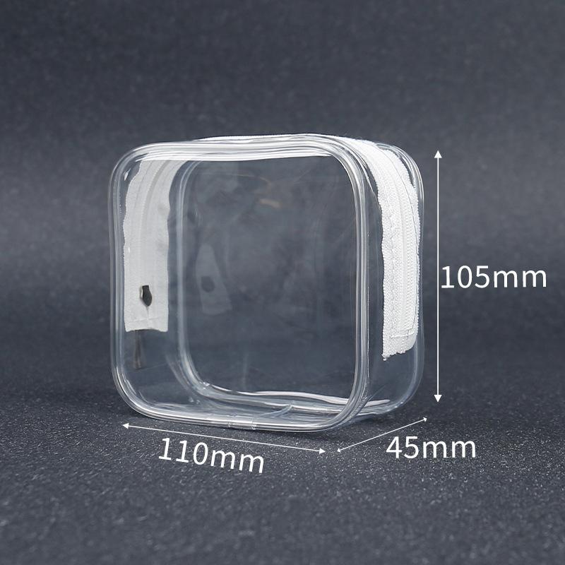 1Pc Women Travel Clear Makeup Bag Organizer Transparent Pvc Cosmetic Bags Beauty Toiletry Make Up Pouch Wash Storage Bags Pouch
